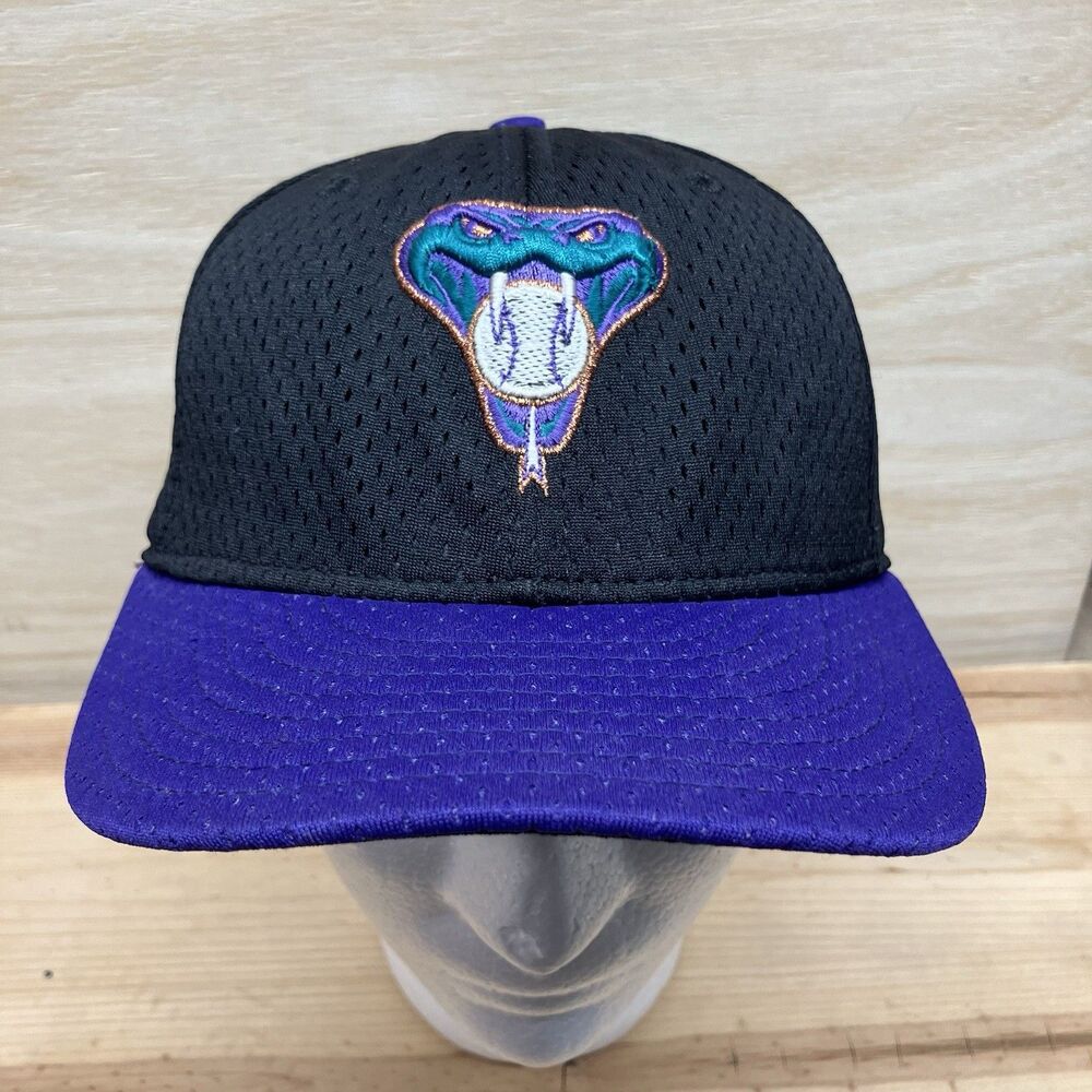 Vintage Arizona Diamondbacks Hat Cap Fitted 7 3/8 New Era Jersey Mesh 1998-00